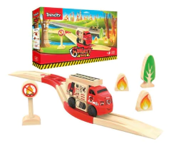 TRENCITY KIT WATTY SOS PISTA CON CAMION BOMBERO