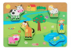 Encastre Animales De La Granja - Plan Z