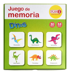 Juego De Memoria Dinos Plan Z
