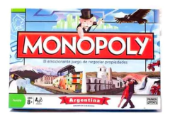 JUEGO DE MESA MONOPOLY ARGENTINA HASBRO