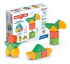 BLOQUES CUBOS CON IMAN MAGNETICOS 6 PZS GEOMANG - comprar online