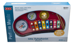 Xilofon con platillo y tambores - Little Xylophonist