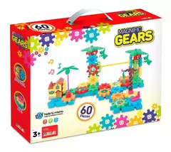 BLOQUES MAGNETICOS MAGNIFIC GEARS 60 PIEZAS A PILA MAGNIFIC