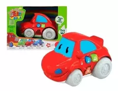 AUTO ROJO CON LUZ Y SONIDO PARA BEBE NAVYSTAR