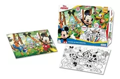 ROMPECABEZAS GIGANTE DE PISO MICKEY PARA COLOREAR TAPIMOVIL - comprar online