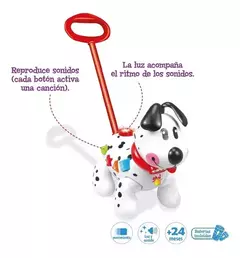 MI PERRITO MUSICAL DE ARRASTRE CON PALO FIBRO - comprar online