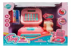 CAJA REGISTRADORA DE JUGUETE CON ACCESORIOS TINY MARKET