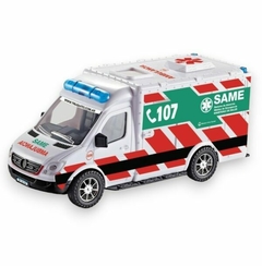 AMBULANCIA SAME A FRICCION DE JUGUETE TRUQUITO - comprar online