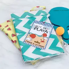 KIT DE PLAYA MANOS A LA MASA