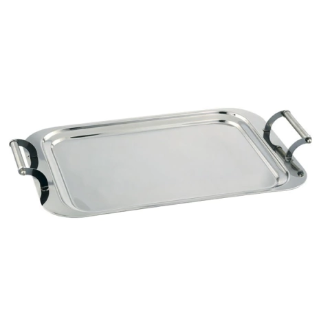 Bandeja Rectangular de Acero con Asas Lorena "Millenium" - comprar online