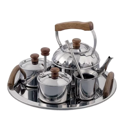 Juego de Mate Acero Inox 5 Piezas "Córdoba"