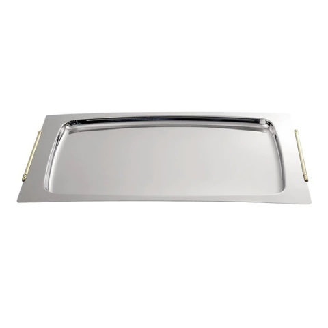 Bandeja Rectangular de Acero Inoxidable Daniela "Nova"