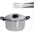 Cacerola 28 x 15 cm de Acero Inoxidable Triple Fondo - comprar online
