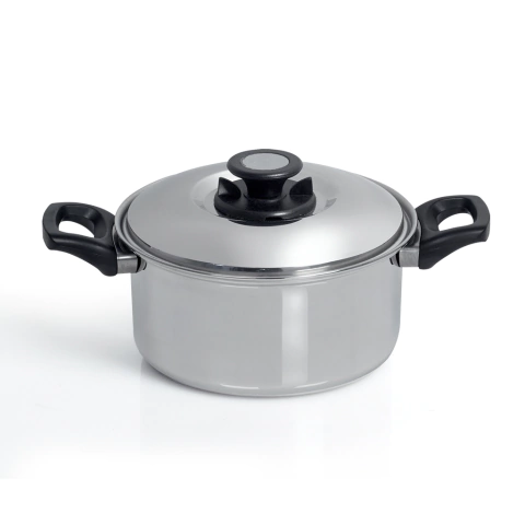 Cacerola 20 x 10 de Acero Inoxidable 1 MM de espesor