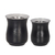 Set de 2 Mates Acero Inoxidable Atérmicos Negro "Color"