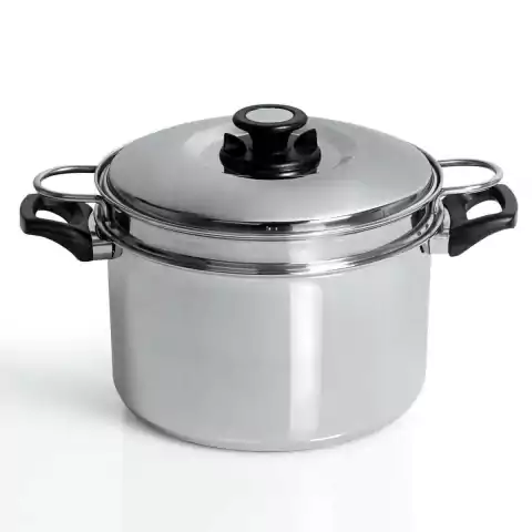 Cacerola 24 x 15 cm con Colapastas de Acero Inoxidable 1 MM espesor