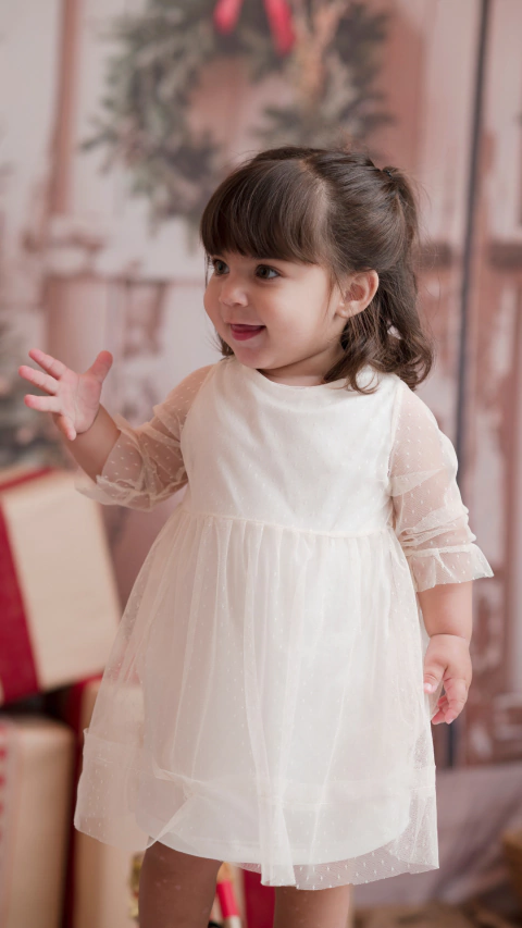 Vestido HAYEDO mota pequeña - comprar online
