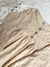 Vestido savernake, de algodón estampado en beige con rosa
