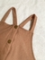 Jumper Yunga rosa, de simil corderoy abotonado