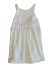 Vestido de tela de punto tramada en color off white. 