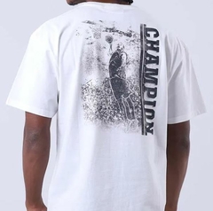 CAMISETA CHAMPION - HOOPS OFF WHITE - comprar online