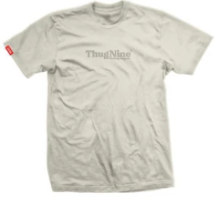 CAMISETA THUG NINE - BOLD PREMIUM OFF WHITE na internet
