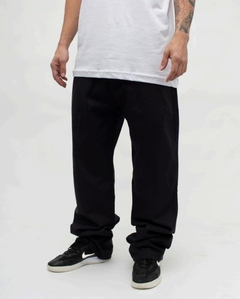 CALÇA LISA - BALÃO SARJA PRETO - comprar online