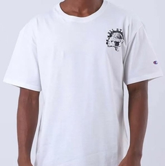 CAMISETA CHAMPION - HOOPS OFF WHITE