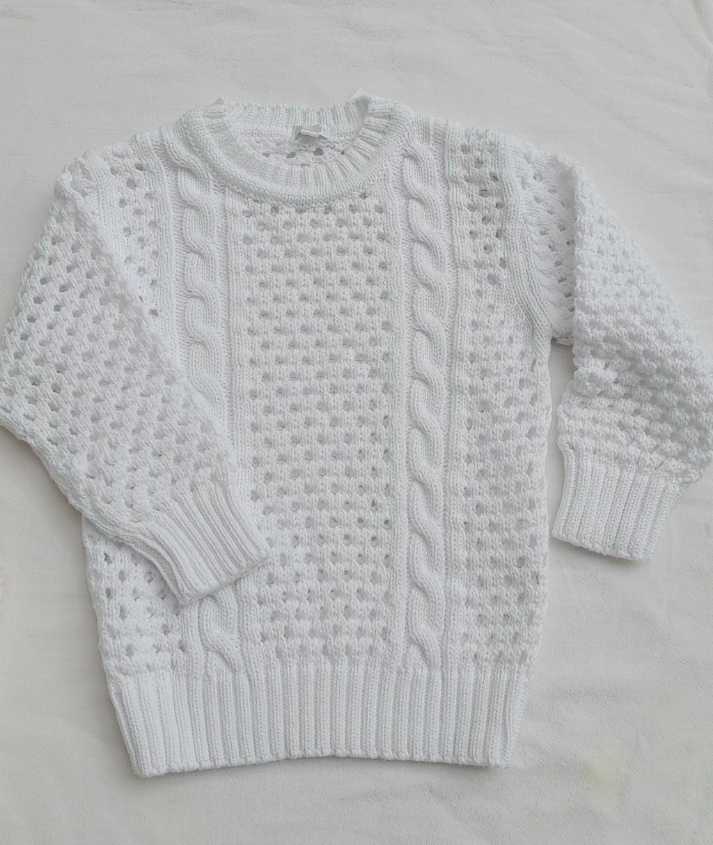 SWEATER CALADO HILO
