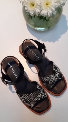 Sandalia de cuero Micheluzzi - comprar online