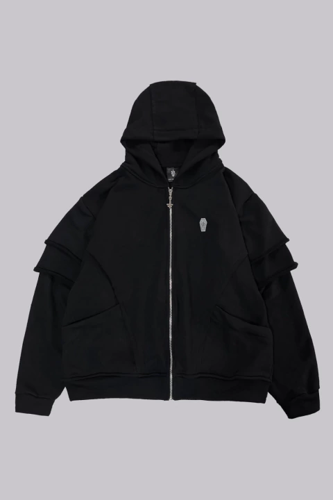 ZIP-HOODIE 'ASHEN' - comprar online