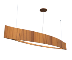 Pendente LED Wave Madeira 120cm 44W 3000K Fox 700 na internet