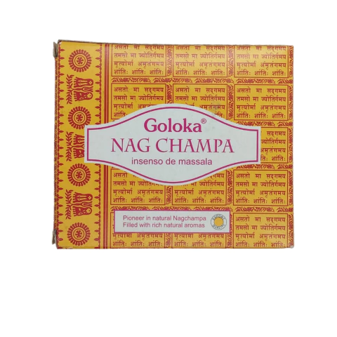 Incenso cascata NAG CHAMPA Goloka - Energia de Meditação
