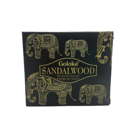 Incenso Cascata SANDALWOOD Ayurvedic Goloka Vitória Fortuna