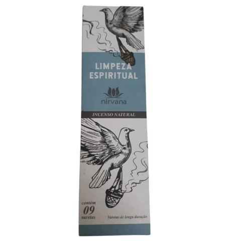 Incenso LIMPEZA ESPIRITUAL - Nirvana - Energizante