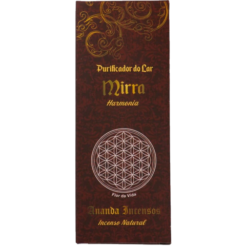 Incenso MIRRA - Ananda - Dist Viva Melhor