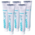 Creme Dental Ozonizado Clareador Gengivite Sem Flúor - Kit 5