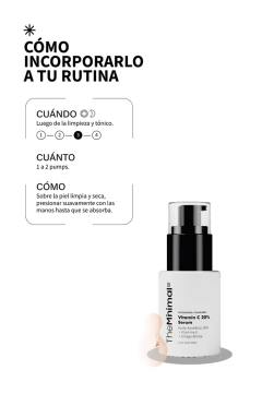 THE MINIMAL CO / PREVENTA SERUM VITAMINA C 20% en internet