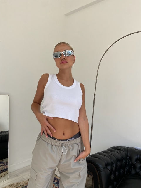 Top basic Only -blanco-