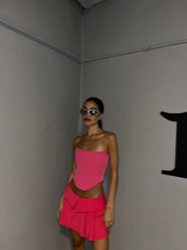 Mini Haldfan -Fucsia- thumbnail 2