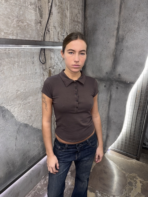 Remera Malbie -chocolate- - comprar online
