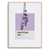 Quadro pantone lavanda - loja online