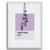 Quadro pantone lavanda - comprar online