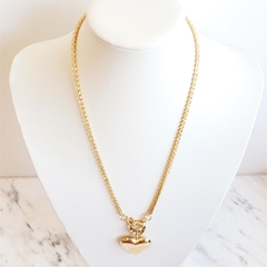 Colar Strass - Pingente Coração - Oh La la! Acessórios Fashion
