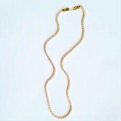 Colar Riviera Zircônias Cristal (fina) - comprar online