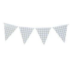 BANDEIROLA GRID DOURADA (10 UNIDADES) - comprar online