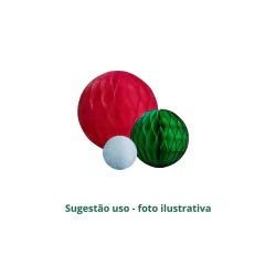 BOLA COLMEIA VERDE 7CM (1 UNID) - loja online