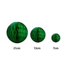 BOLA COLMEIA VERDE 7CM (1 UNID) na internet