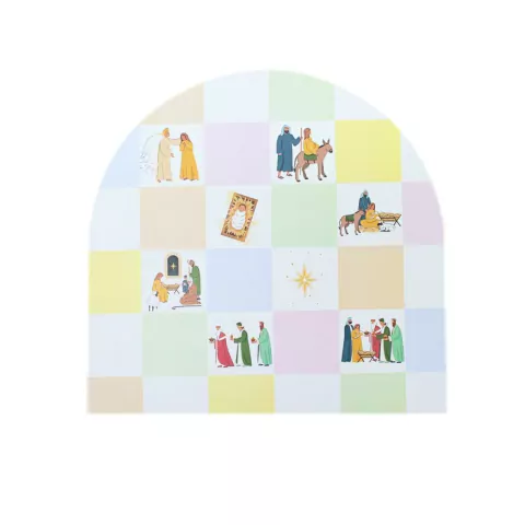 JOGO AMERICANO INFANTIL CRISTÃO (5 UNID)