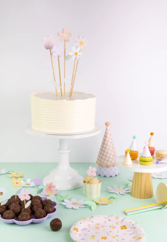 TOPPERS DE DOCES/CUPCAKES FLORES DO CAMPO na internet